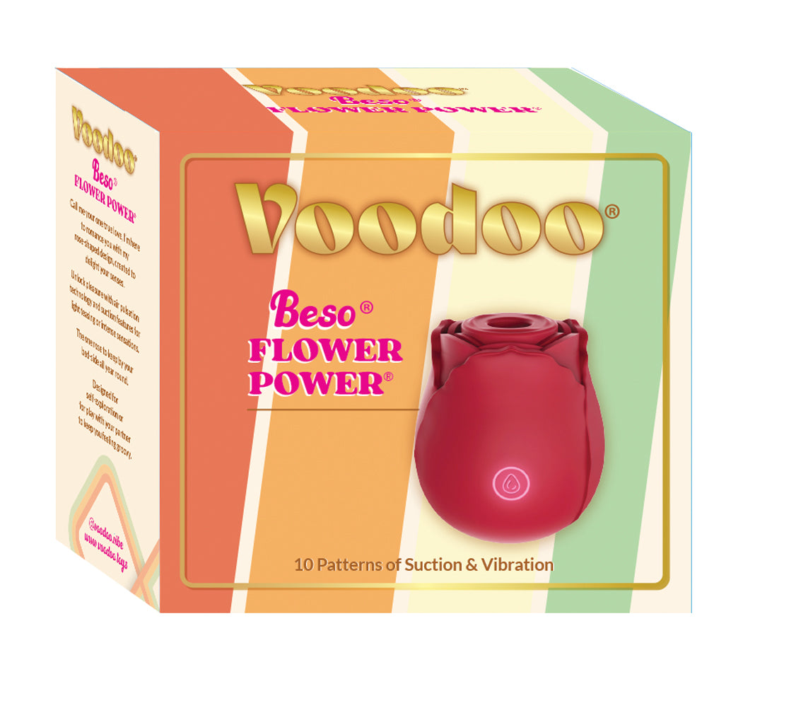 Voodoo Beso Flower Power - Red (Copy)