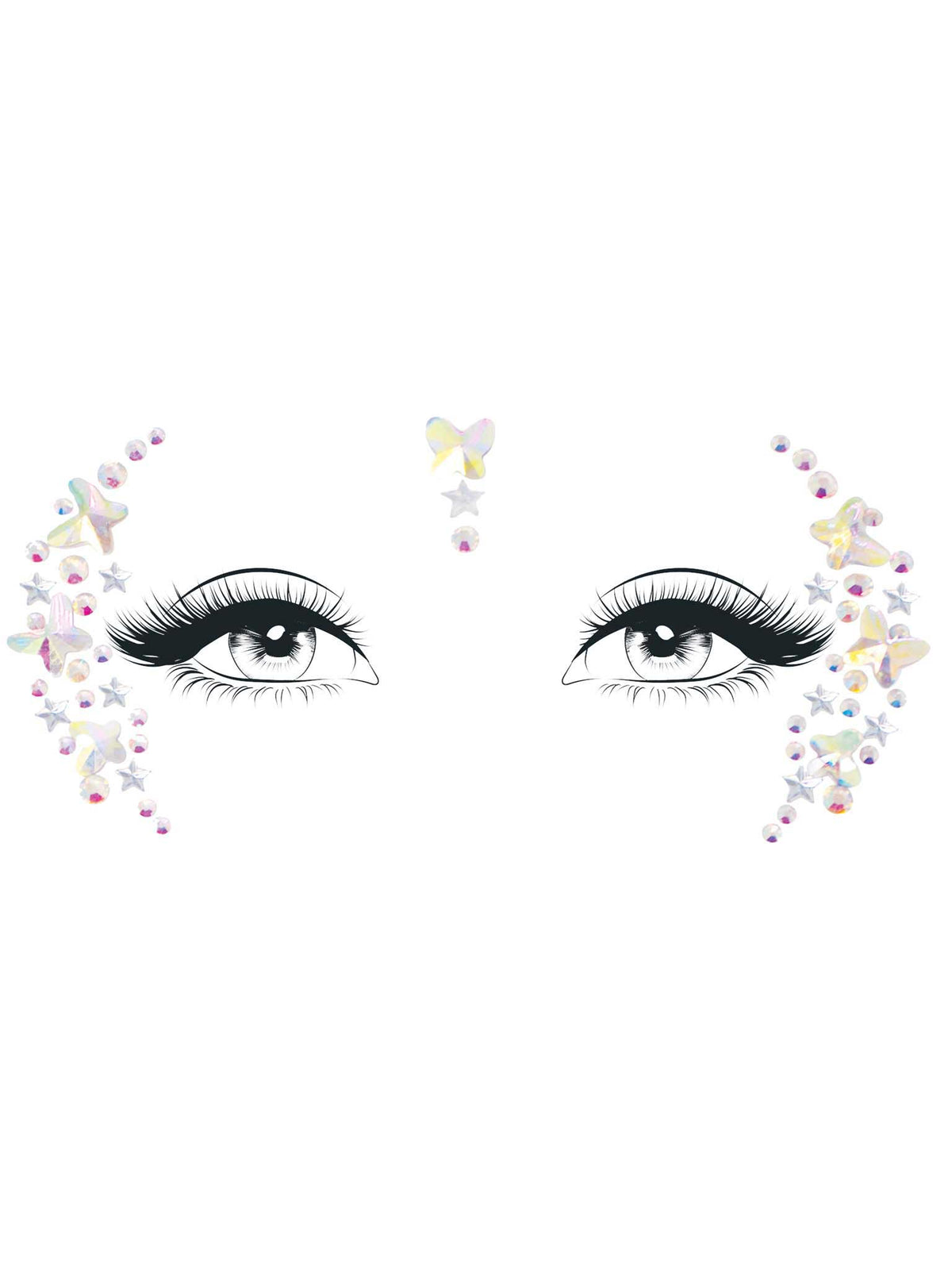 "Elera Adhesive Face Jewels LA-EYE044"