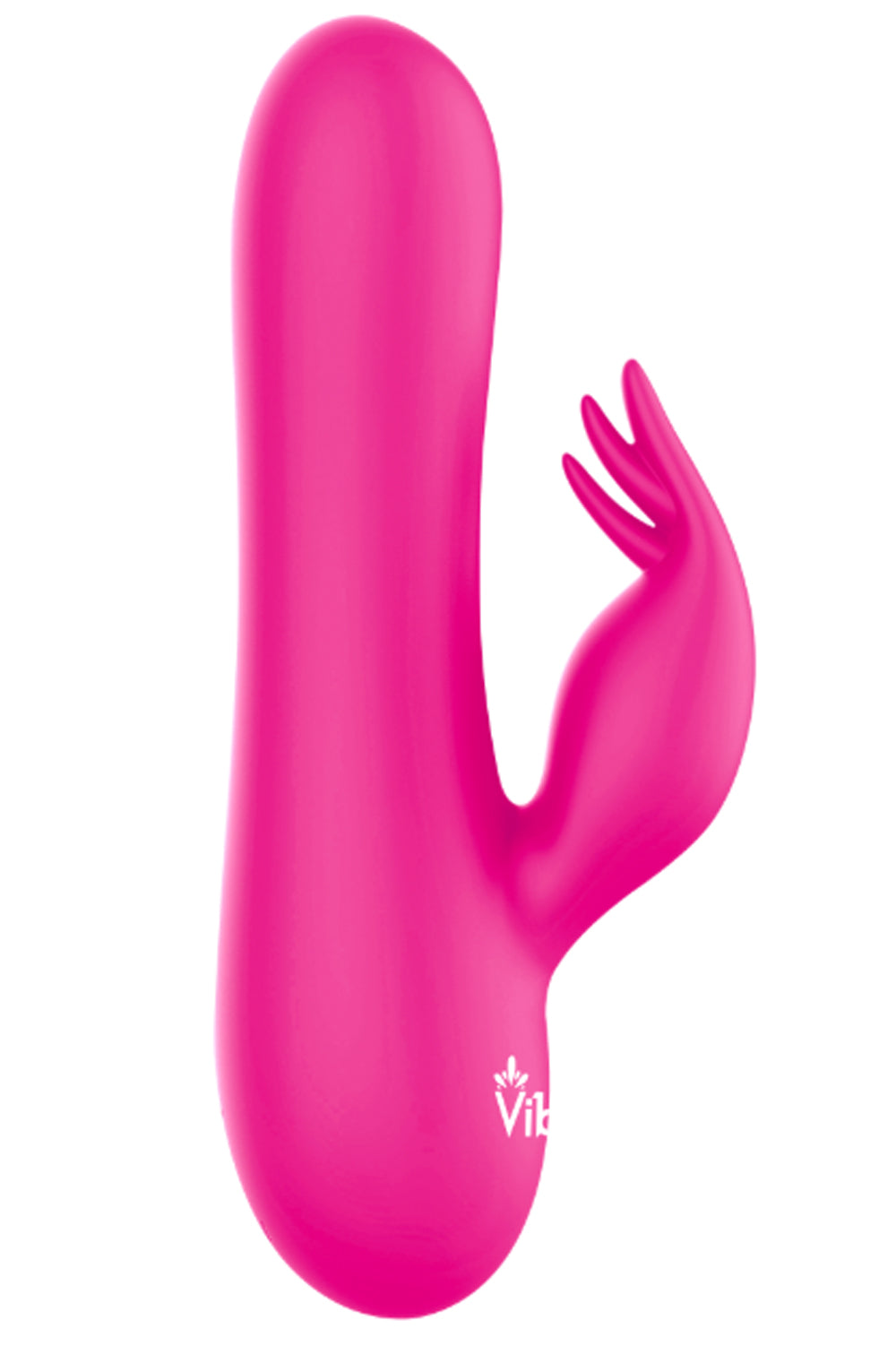 "Freyja - Hot Pink - Intense Mini Rabbit Vibe With Triple Tickling Clitoral Stimulator VB-75029"