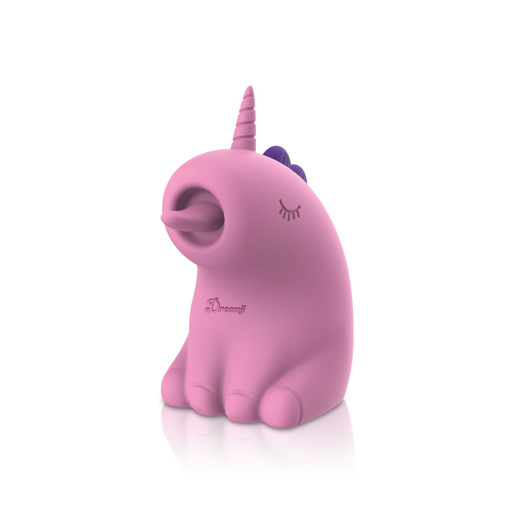 "(Presale Only) - Dreamii Licks Licking Unicorn Stimulator - Mystical Pink VB-75033"